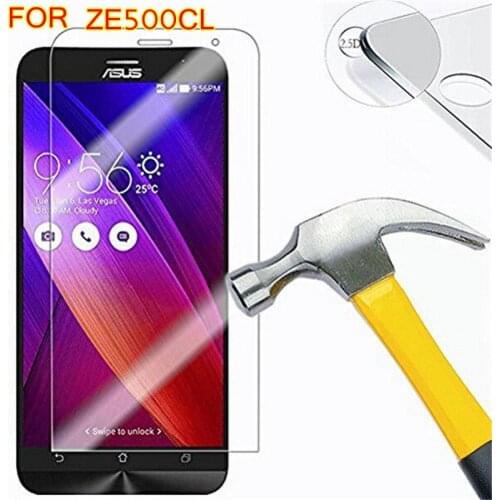 ZE500CL 9H Tempered Glass for ASUS Zenfone 2 Z00D Protector Protective Film ZE500CL ZE500 500CL Protector Protective Film Case
