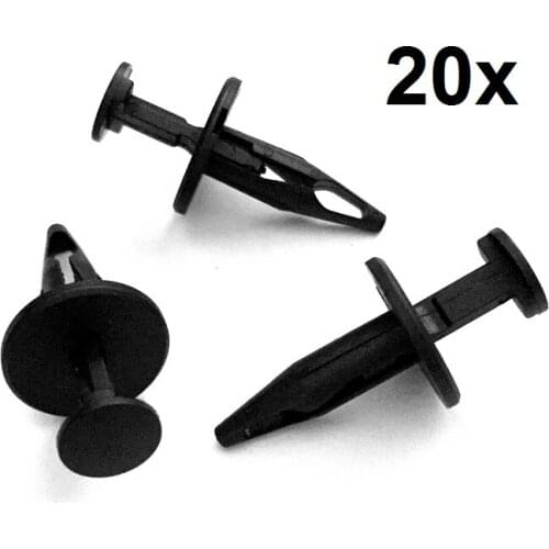 20pc Chrysler Body Panel Fastener Retainer Clip For Toyota (11/16x7/8x1/4) 20510029 Expansion nail
