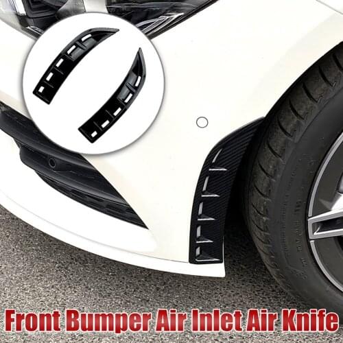 Car Bumper Front Bumper Air Intake Air Knife Abs Decorative Cover For Mercedes-Benz Cla 2020+ C118 Cla180 Cla200 Car Accessories