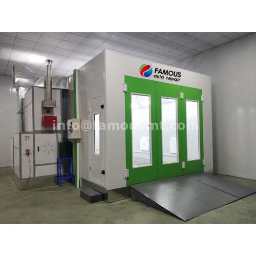 FMS8100 big spray booth truck paint booth downdraft paint booth