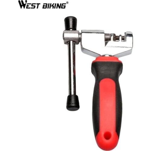 WEST BIKING Bike Chain Breaker Cutter Cycling Steel Parts Removal Tool Remover Repair Tools Bicycle Chain Pin Splitter Device
