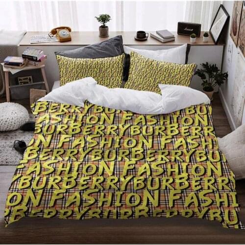 2021 Watte Printed Single Bed Double Bed Three-Piece Bedding Set 3PC 3D-Printed Bedding Set