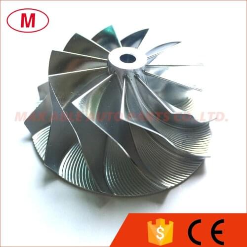 KP39 5439-970-0045 Upgrade 39.50/52.00mm 11+0 blades High Performance Turbo Billet Compressor wheel/Aluminum 2618/Milling wheel