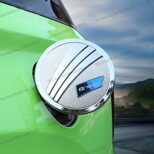Lsrtw2017 abs Car Fuel Tank Cap Panel Trims Interior Accessories Chrome for Changan Cs75 Plus cs75plus 2020 2021 cover