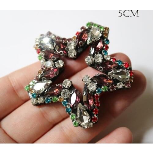 Fashion DIY star patches for clothing sew on stars sequin Rhinestone appliques parche for jacket handmade clothes accessories