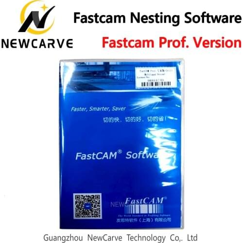 FASTCAM Professional Software Genuine Nesting Prof. Version For CNC Plasma Cutter NEWCARVE
