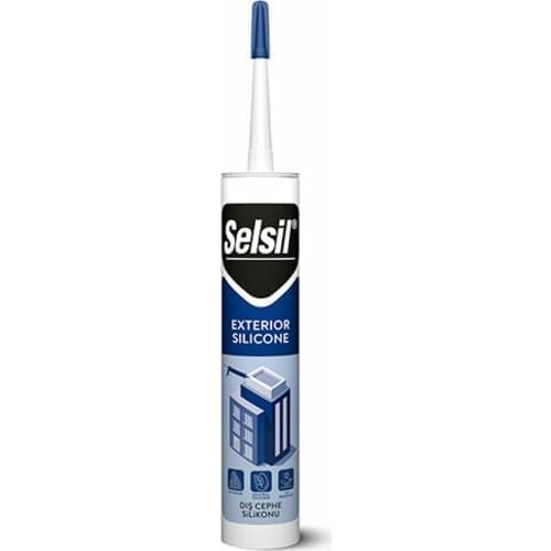 SELSİL EXTERIOR wall SİLİKONU - 300ML (TRANSPARENT)
