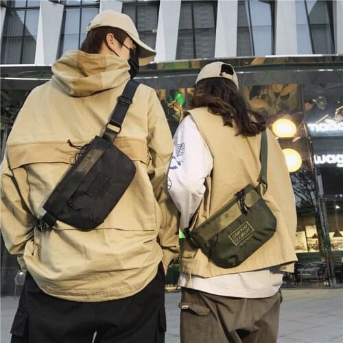 Messenger Bag Mens Bag Fashion Trend Personality Casual Shoulder Bag Boys Ins Tide Brand Diagonal Back Female