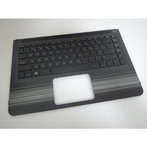 856047-001 palmrest with keyboard for HP Pavilion x360 13 13-u