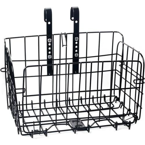 Bicycle Basket Front Car Basket Bicycle Mountain Bike Universal Folding Car Basket Car Basket Rear Shelf