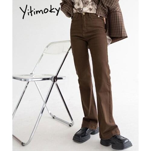 Yitimoky Women's Flared Jeans