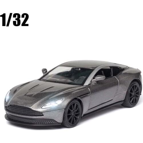 1:32 DB11 AMR Sport Car Alloy Car Model Sound Light Toy Pull Back Metal Die-Casting Decoration For Boy Gifts