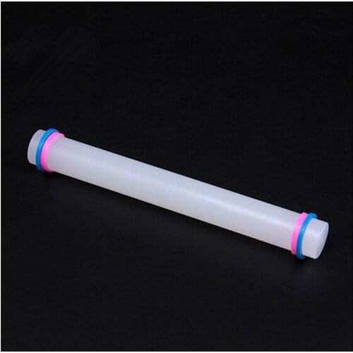 22.5cm Acrylic Rolling Pin Fondant Roller Fondant Rolling Pin Cake Decorating Dough Tool 5N1234