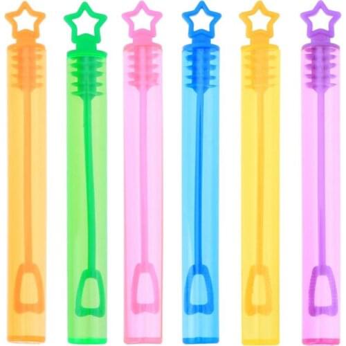 24 pcs Children Outdoor Soap Bubble Bottles Toys Birthday Party Wedding Xmas Decorations Gifts Color Random