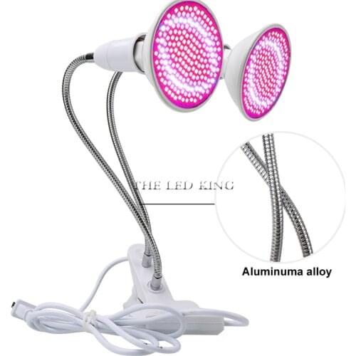 36 60 200 800 led grow light Hydroponic lighting with Clip plants Lamps for flower hydroponics system indoor garden greenhouse