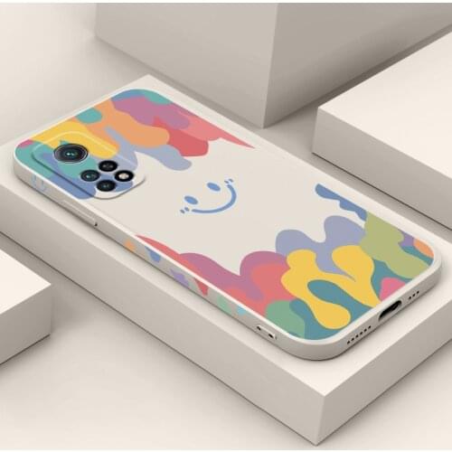 Smile Watercolor For Oneplus 7 Pro Case Soft silicone Skin protective Back Cover For oneplus 8T 9R