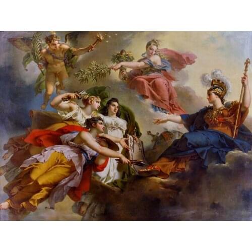 Free shipping classical religious figure angels prince canvas prints oil painting on canvas home wall art decoration picture