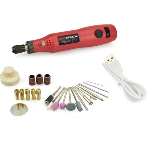 USB 5V DC 10W Mini Wireless Grinding Machine Variable Speed Rotary Tools Kit Drill Engraver Pen for Milling Polishing