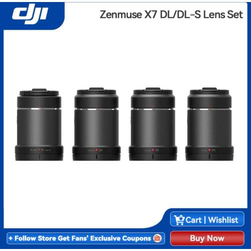 DJI Zenmuse X7 DL/DL-S Lens professional prime lenses specially designed for aerial photography Original brand new in stock