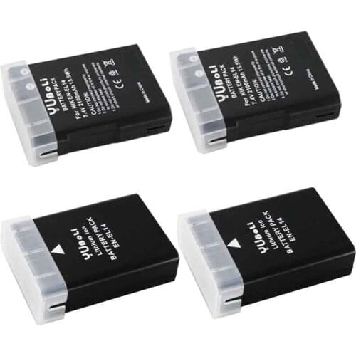 EL 14 ENEL 14 EN-EL14A EN-EL14 EN EL14 EL14A EL14+ Battery pack For Nikon D5200 D3100 D3200 D5100 P7000 P7100