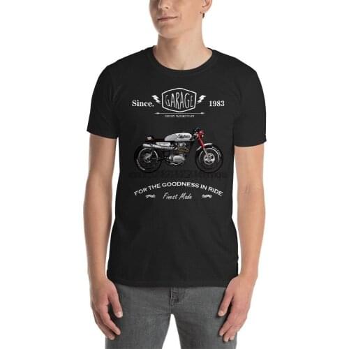 Biker Mens Gift Motor Biker Rider Classic Motorcycle Rock Cafe Racer MenS T-Shirt Women Tshirt