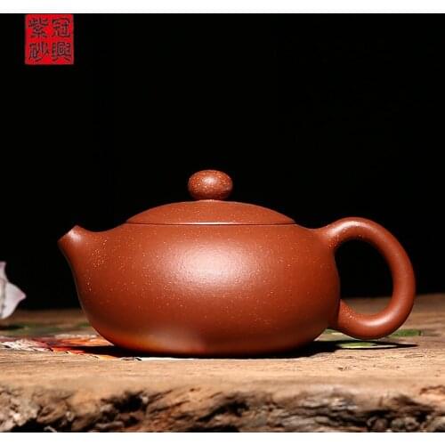 Yixing teapot full manual teapot beauty Xishi pot special ore sand