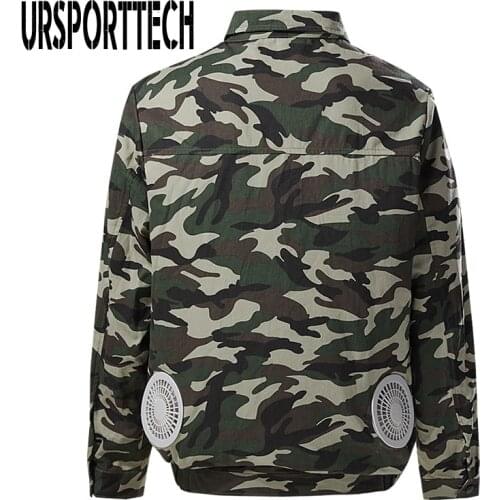 Summer Spring Jacket Men Air-conditioning Clothes Cooling Jacket Coats Male with Fan Cool Down Men Jacket Outerwear Work Coats