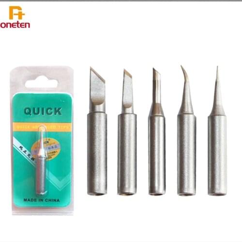 QUICK Soldering Tips Lead free Iron Tip Welding Sting forQuick 936/969/968+/ 236 936 Soldering Rework Station Tools Kit