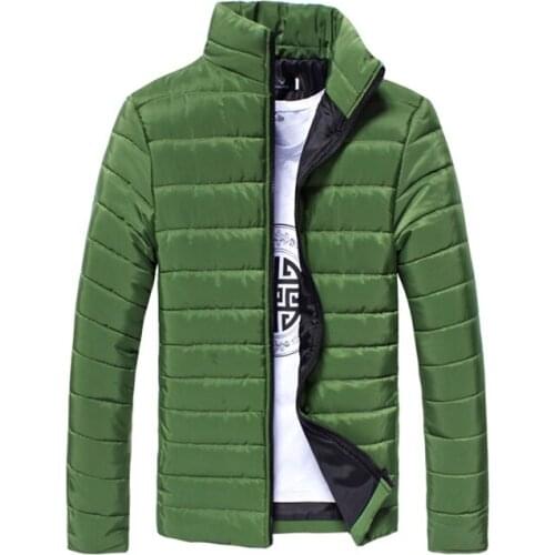 New products for fall/winter 2020! Brand Mens Jacket Thick Collar Mens Coat Cotton Down Jacket Outerwear Clothing