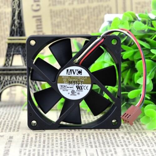 Original FOR AVC 7015 F7015B12LA 12V 0.15A cpu ball cooling fan 70*70*15MM