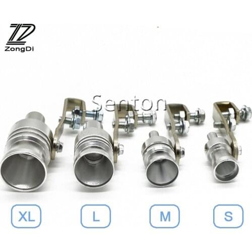 ZD Turbo Sound Whistle Simulator Car Exhaust Pipe For Audi A3 A4 B6 B8 B7 B5 A6 C5 C6 Q5 A5 Q7 A1 Q3 Volvo XC60 S60 S40 V40 V60