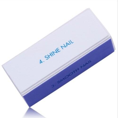 Free Shipping 10 PCS Nail Buffer Block A Level Quality 4 Side Durable Buffer Manicure Nail Art Tools Good Operation for Nail
