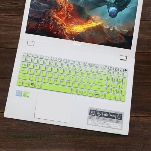 15.6 15 inch Silicone Keyboard Protector Cover Skin for Acer E5-574G E5-575 EX2520G EX2511G E5-532G F5-572G T5000 V5-T5000