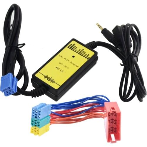 Car CD Adapter MP3 Audio Interface AUX USB SD Mini 8P Connect CD Changer for VW Golf Passat For Skoda Fabia