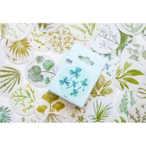 Green garden decorative sticker(1pack=50pieces)