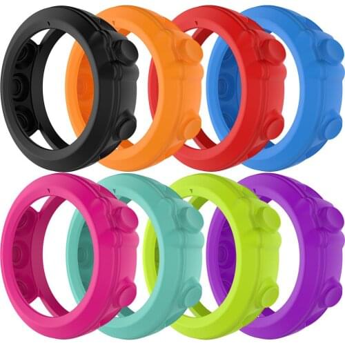 NEW Silicone Protection Case For Garmin Fenix 3 Fenix 3 HR Quatix 3 Smart Watch Protective Cover Frame Watchband Accessories