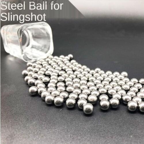 Steel Balls Slingshot Hunting 6mm7mm 8mm9mm10mm11mm High-carbon Steel Slingshot Ball Catapult Hunting Ammo Bow Archery