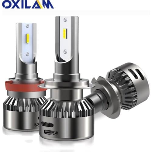 H7 LED Turbo MINI Head Light Headlamp for Audi A3 A4 A6 C6 B8 B6 C5 C7 A5 S3 S4 S5 S6 TT Headlight Bulb H4 H11 H8 Hb3 Hb4 White