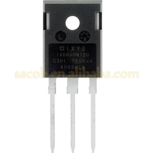 10Pcs IXGH40N120C3D1 or IXGH40N120C3 or IXGH40N120B2D1 or IXGH40N120A2 TO-247 40A 1200V High Voltage IGBT