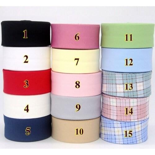 30mm Width Bias Tape 100% Cotton Fold Binding Tape, Printed DIY Sewing Cloth Tapes 5 meters/lot