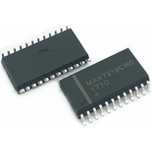 5PCS MAX7219EWG SOP24 MAX7219 SOP 7219EWG MAX7219CWG SOP-24 SMD new and original IC