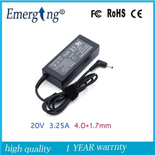 65W 20V 3.25A 4.0*1.7mm Charger Supply Laptop Adapter For Lenovo yoga 510 710 B50-10