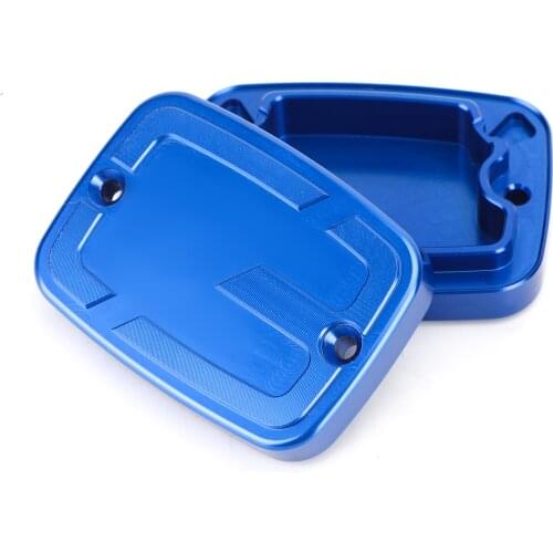Areyourshop CNC Brake & Clutch Reservoir Cap Fit for BMW C400 GT 2019 2020 2021 Blue Black Titanium Motorcycle Accessories Parts