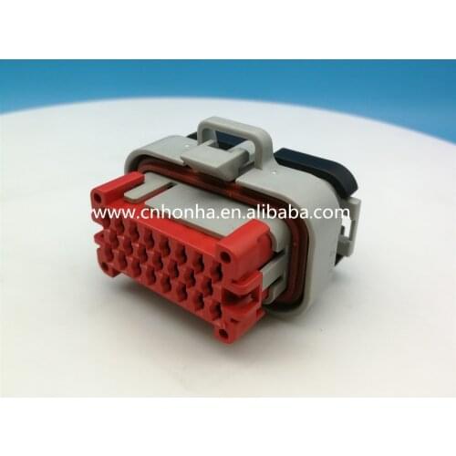 Free shipping 23 Way Female Waterproof Automotive ECU Connector Plug 770680-4 for TYCO AMP