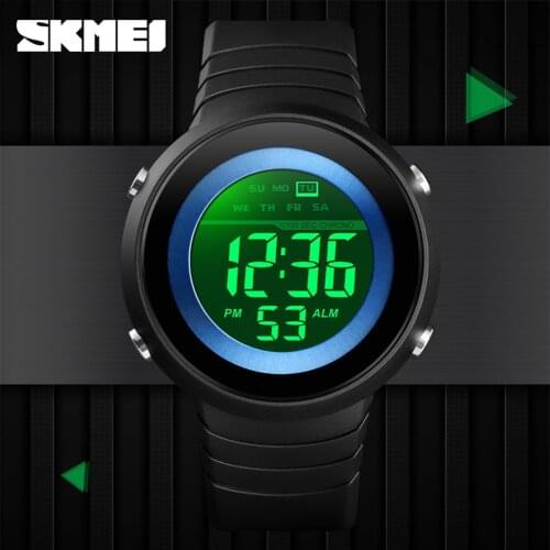 SKMEI Sport Watch Fashion Simple Design Men Watch Waterproof Light Display Alarm Clock Watches Montre Homme Digital Wristwatch