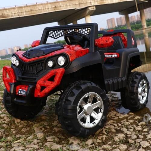 Childrens Electric Car Four-wheel Toy Car With Remote Control Can Sit On People