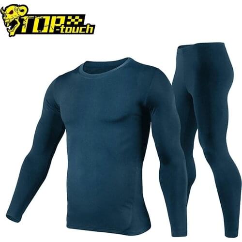 HEROBIKER Women Men Motorcycle Thermal Underwear Set Motorcycle Winter Warm Base Layers Tight Long Johns Tops & Pants 3 Colour