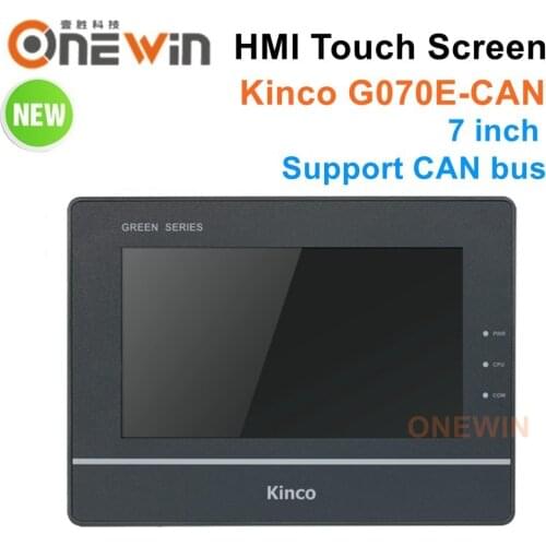 Kinco G070E-CAN HMI Touch Screen 7 inch Ethernet CANBUS Human Machine Interface Support CAN bus upgrade from MT4414TE-CAN