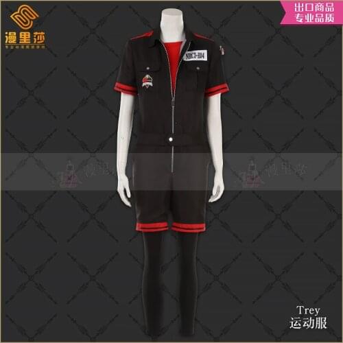 Twisted Wonderland HEARTSLABYUL Trey Sports Uniforms Cosplay Costume Free Shipping F