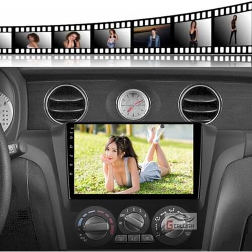 Gerllish Android car radio for Mitsubishi Outlander 1 2002 - 2008 Built - in Car Radio Multimedia Video Player Navigation GPS